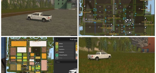Мод карта Canadian Ultimate v 1.0 Farming Simulator 2017