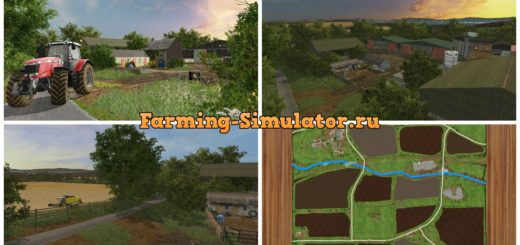 Мод карта Chellington 17 v2.0 Farming Simulator 2017