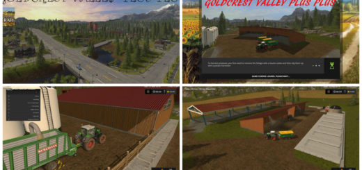 Мод карта Goldcrest valley plus plus V 1.9 Farming Simulator 2017