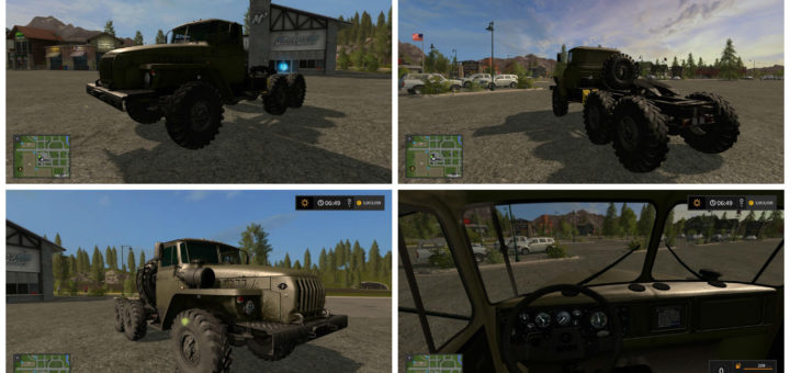 Мод Урал Ural Forest v 1.0 Фарминг Симулятор 2017