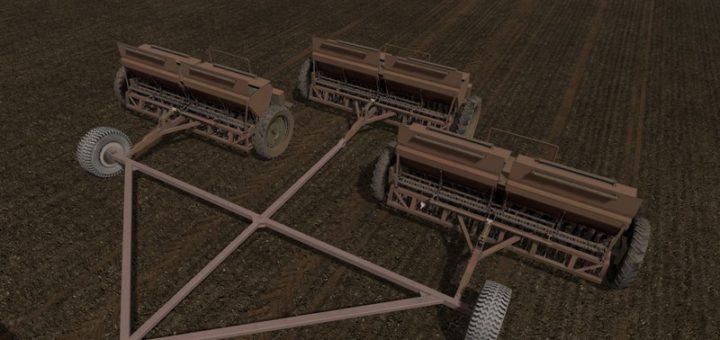 Мод сеялка Astra SZT 3.6 & 2 couplers V 1.0 Фермер Симулятор 2017