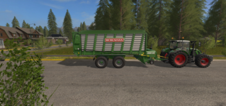 Мод прицеп Bergmann Carex 38S v 1.0 Farming Simulator 2017