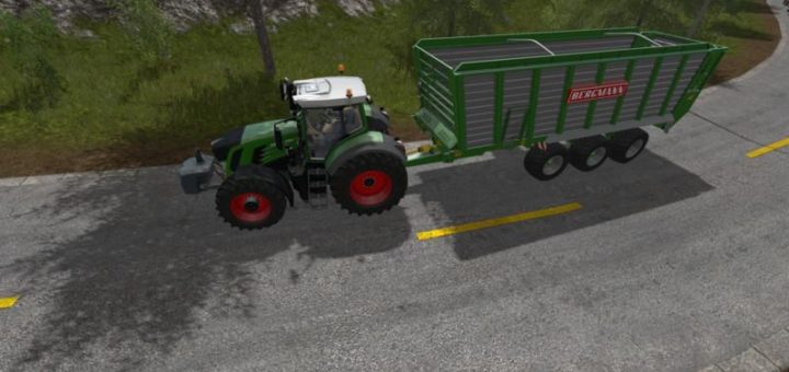 Мод прицеп Bergmann HTW 65 v 1.0 Farming Simulator 2017