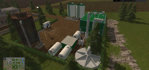 Мод BIO-Diesel Refinery Placeable v 1.0.1.1 Farming Simulator 17