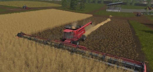 Мод жатка CASEIH 3162 90FT v1.0 Farming Simulator 2017