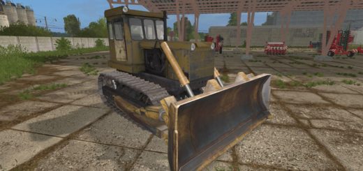 Мод бульдозер T 130 V1.0 Фарминг Симулятор 2017