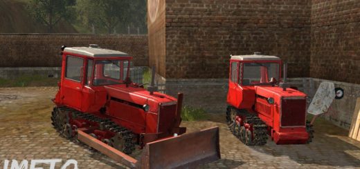 Мод трактор ДТ 75М и отвал v 1.3 Фарминг Симулятор 2017