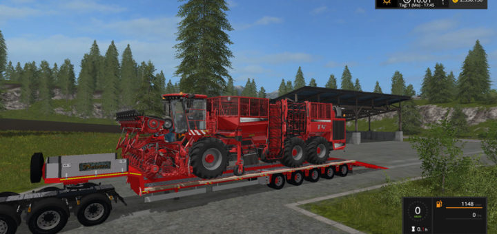 Мод трал Doll Panther loaders v 1.0 Farming Simulator 17