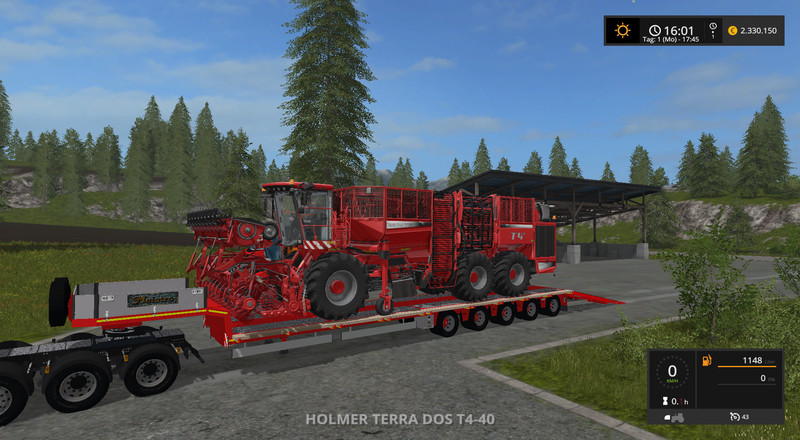 Мод трал Doll Panther loaders v 1.0 Farming Simulator 17