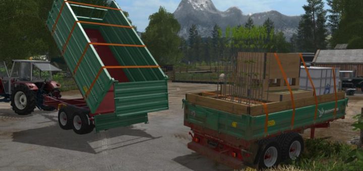 Мод прицеп Farmtech TDK 900 v 1.0.1 Farming Simulator 17