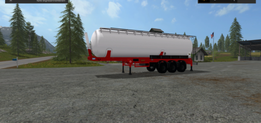 Мод прицеп Feldbinder Silo Trailer v 1.0.0.0 Farming Simulator 2017