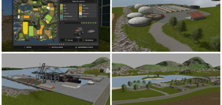Мод карта Farming Legend v1.0 Farming Simulator 17