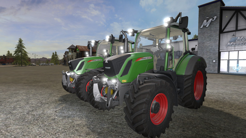 Мод трактор Fendt 500 Vario V 1.0 Farming Simulator 2017
