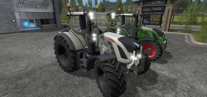Мод трактора Fendt 700 Vario Pack v1.0 Farming Simulator 17