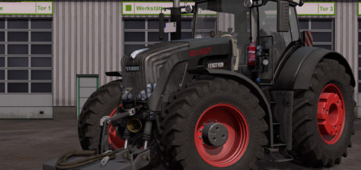 Мод трактор Fendt 900 Vario Black Beauty v 1.1.1.1 Farming Simulator 17