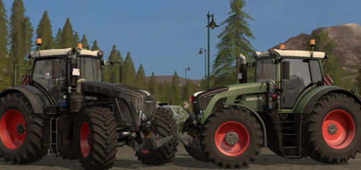 Мод трактор Fendt 900 Vario v 1.1.1.1 Farming Simulator 17