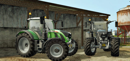 Мод трактор Fendt Vario 700 v 1.0.0 Farming Simulator 17