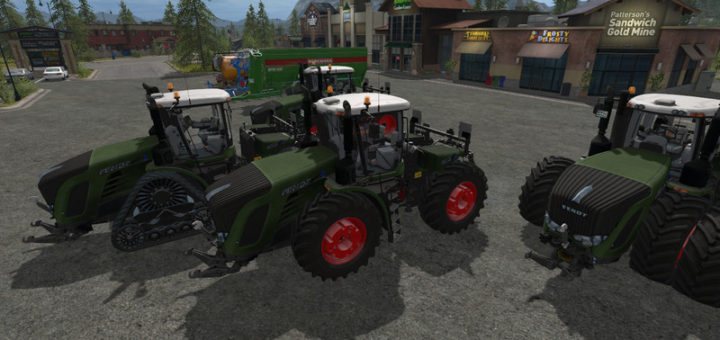 Мод трактор Fendt Vario T v1.0 Farming Simulator 2017