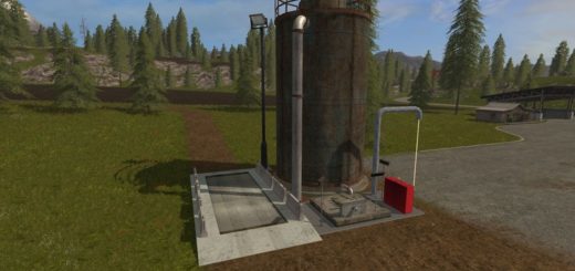 Мод Fermenter 5000 (Fermenting Silo) v 1.2 Placeable Farming Simulator 17