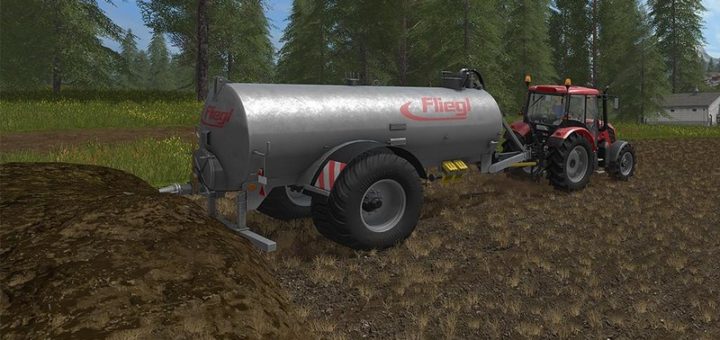 Мод бочка Fliegl VFW 10600 v 1.0 Farming Simulator 17