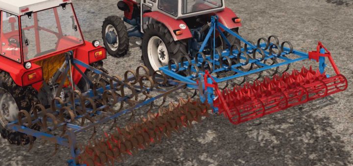 Мод культиваторы Gorenc 220 Granoter v 1.0 Farming Simulator 17