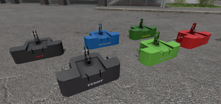 Мод противовесы Greve Weight v 1.0.1.6 Farming Simulator 2017