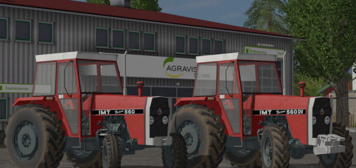 Мод трактора IMT 560 Deluxe & DV v 1.0.0.0 Farming Simulator 2017
