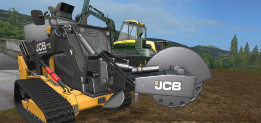 Мод JCB Stump Cutter v 1.0 Farming Simulator 17