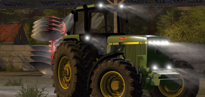 Мод трактор John Deere 4755 v 1.0.0.0 Farming Simulator 17