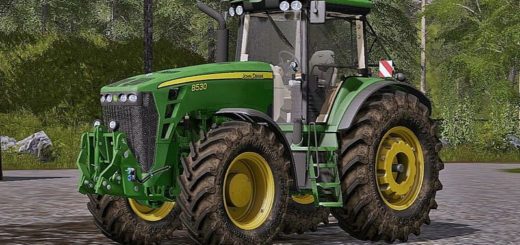 Мод трактор John Deere 8530 V 2.2 Farming Simulator 17