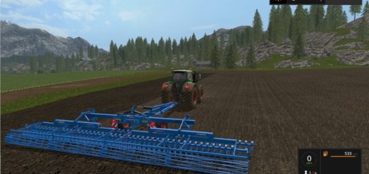 Мод культиватор Lemken Gigant 10 v 1.1.0.0 Farming Simulator 2017