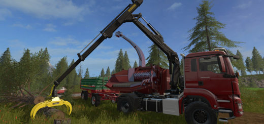 Мод MAN TGS 18.480 Jenz HEM583 V 1.3 Farming Simulator 2017