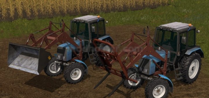Мод трактор МТЗ MTZ 1025 KUN v 1.0 Фарминг Симулятор 2017