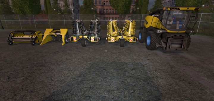 Мод ПАК NEW HOLLAND FR85 PACK V 1.0 Farming Simulator 2017