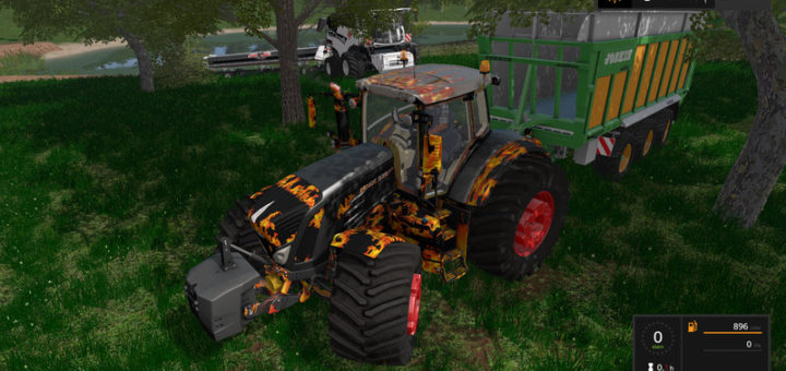 Мод трактор Fendt 900 Vario v 1.0 Farming Simulator 2017