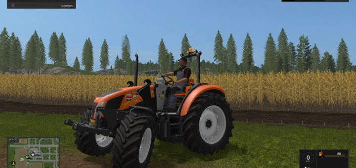 Мод трактор New Holland T4 Kommunal v 2.2 Farming Simulator 17