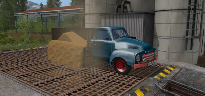 Мод грузовик Opel Blitz Flatbed 1956 v1.0 Farming Simulator 2017