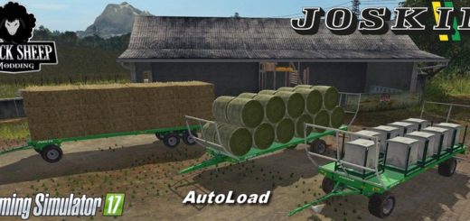 Мод Pack Joskin Wago BaleTrailer Autoload v 1.0.4 Farming Simulator 17