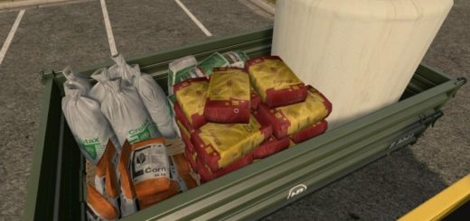 Мод прицеп Seed & Fertiliser Refill Trailer v1.0 Farming Simulator 17