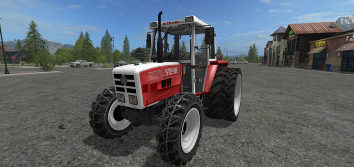 Мод трактор STEYR 8070a SK2 v 1.0 Farming Simulator 2017
