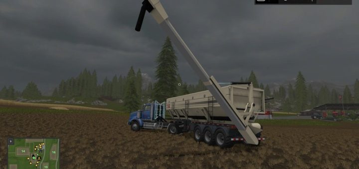 Мод прицеп Seed Express 1260 v 1.0.0.0 Farming Simulator 2017