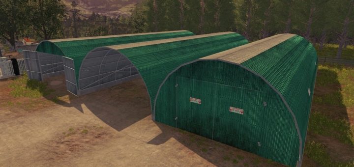 Мод Storage Tunnel Beiser v1.0 Farming Simulator 2017