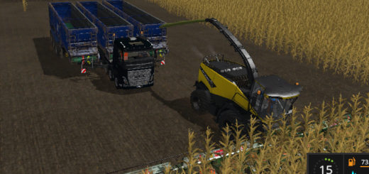 Мод тягач Volvo 10x10 FUNMOD V 1.0 Farming Simulator 17