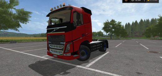 Мод тягач Volvo FH4 540 Agrar v1.0 Farming Simulator 17