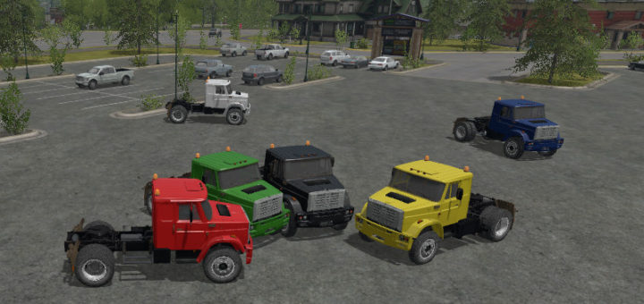 Мод ЗИЛ ZIL MMZ 555 Multicolor v 1.0 Фермер Симулятор 2017