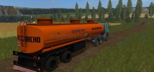 Мод прицеп Nefaz Fuel Tank v1.0 Фермер Симулятор 2017