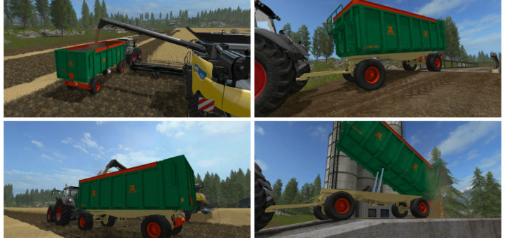 Мод прицеп Aguas Tenias GAT 20 v 1.0 Farming Simulator 2017