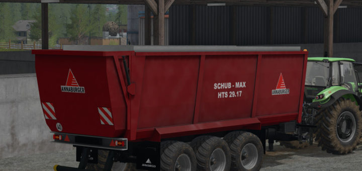 Мод прицеп Annaburger ShubMax HTS 29.17 v Beta Farming Simulator 2017