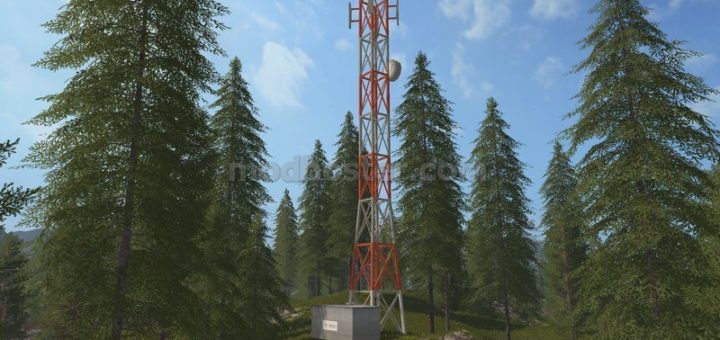 Мод Antenna v 1.0 Placeable Farming Simulator 2017