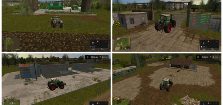 Мод карта Балдейкино BALDEYKINO V1.2 Farming Simulator 17